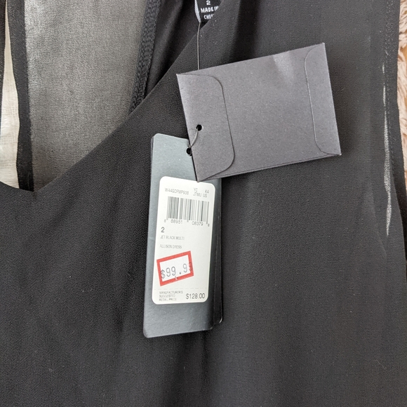 Black dress with sequins - Picture 3 of 4